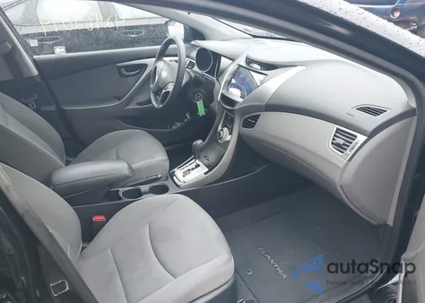 2012 Hyundai Elantra Gls (Ulsan Plant) z USA, uszkodzony, nr VIN KMHDH4AE7CU326141
